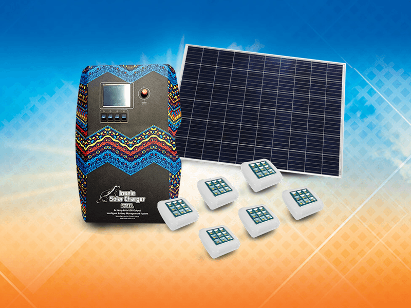 Insele i350 Steel 10A Steel Solar Charger - 12V DC Solar System