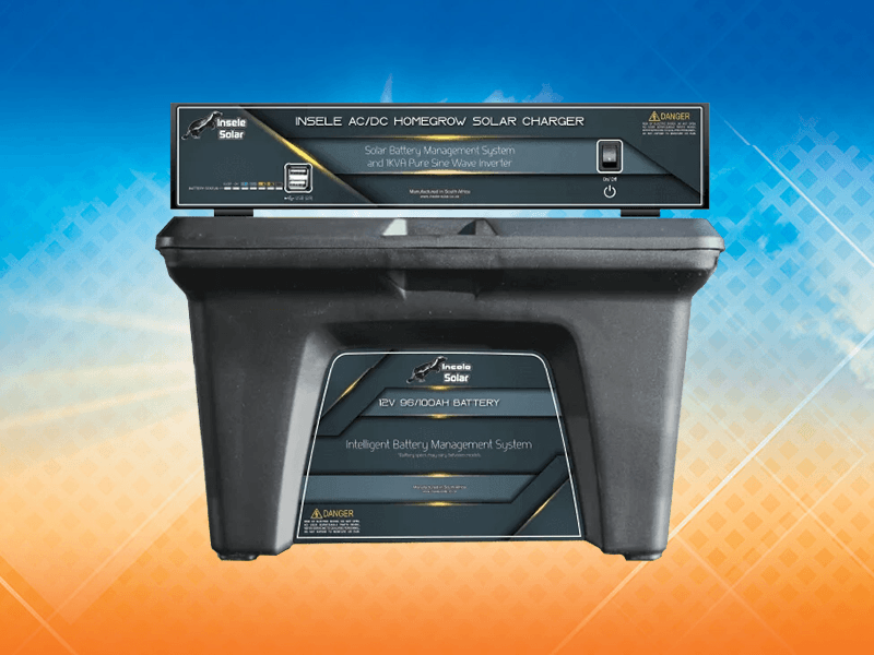 Insele Solar AC/DC Homegrow Solar System With A 1kVA Inverter