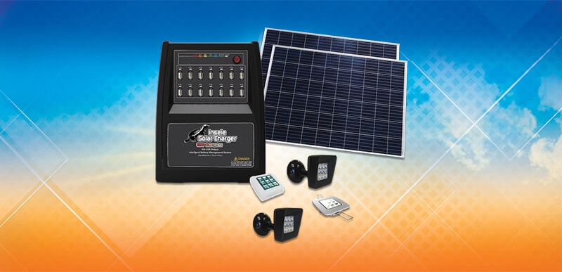 Insele Solar i350+ Charging Station Insele Solar i100 Range